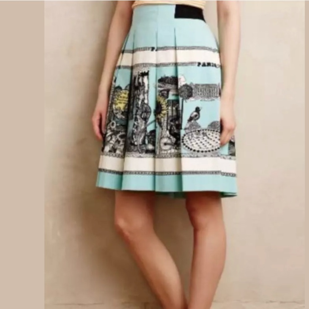 Anthropologie Florence Balducci Skirt Sz 4 rare